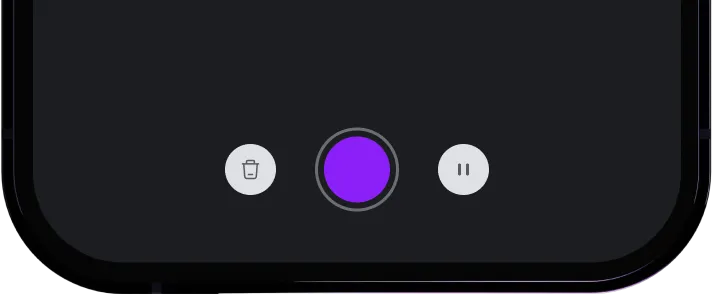 mockup phone menu screenshot